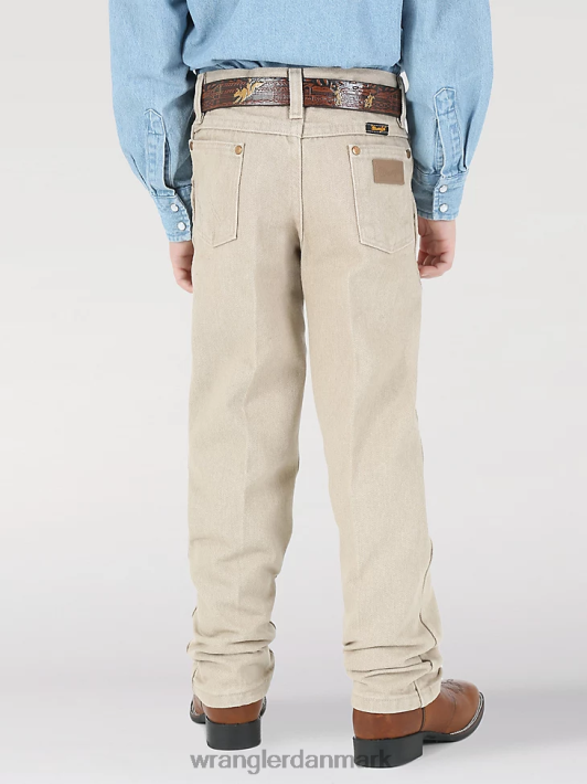 tøj Wrangler cowboy cut original fit jean forvasket tan (13mwbtn) drenge 06DT4936