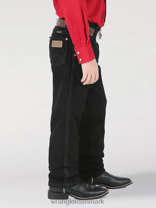 tøj Wrangler cowboy cut original fit jean overfarvet sort (13mwbbk) drenge 06DT4934