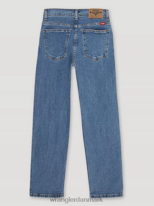 tøj Wrangler femstjernet flex jean med lige ben ægte indigo (5wnbwtd) drenge 06DT4954