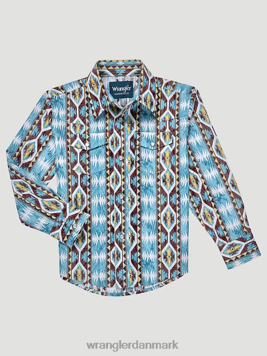 tøj Wrangler femstjernet flex jean med lige ben mørk nat (5wnhwdt) drenge 06DT4984