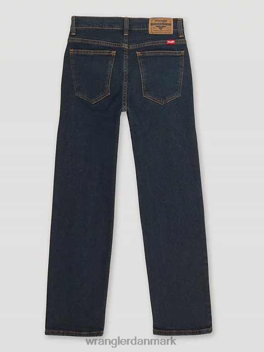 tøj Wrangler femstjernet flex jean med lige ben mørk nat (5wnhwdt) drenge 06DT4984