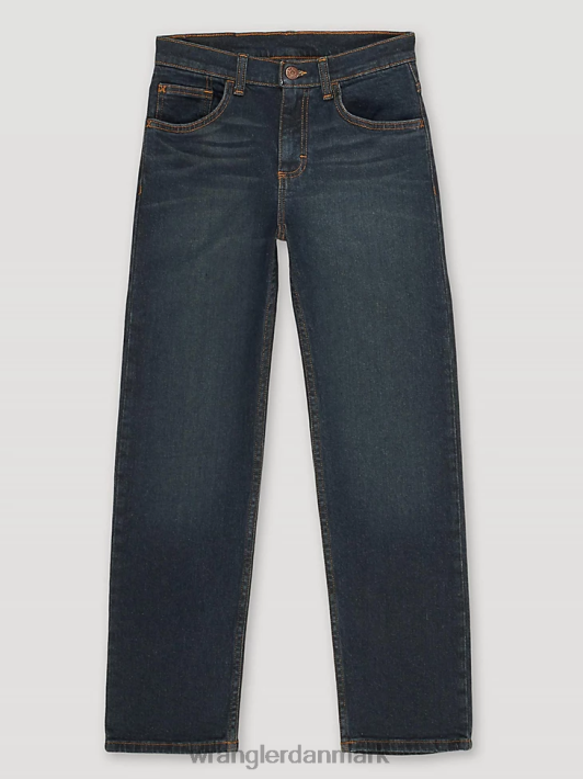 tøj Wrangler femstjernet flex jean med lige ben mørk nat (5wnhwdt) drenge 06DT4984