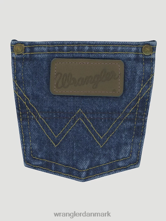 tøj Wrangler femstjernet klassisk stretch bootcut jean frisk indigo (6brlwfs) drenge 06DT4997
