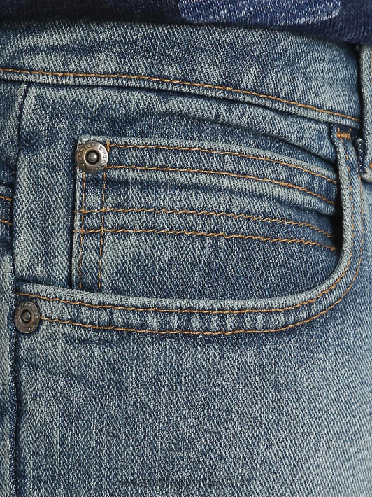 tøj Wrangler femstjernet klassisk stretch bootcut jean lys denim (6brlwsw) drenge 06DT4998