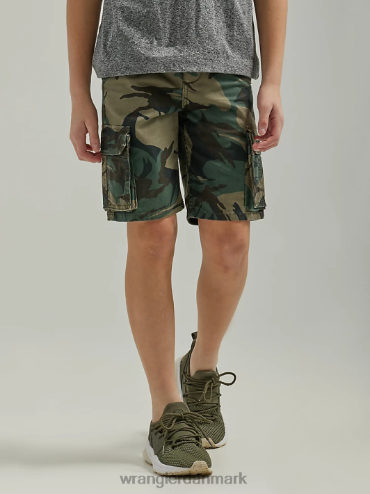 tøj Wrangler gamer cargo short (husky) jungle skov nat camo (112335583) drenge 06DT41011