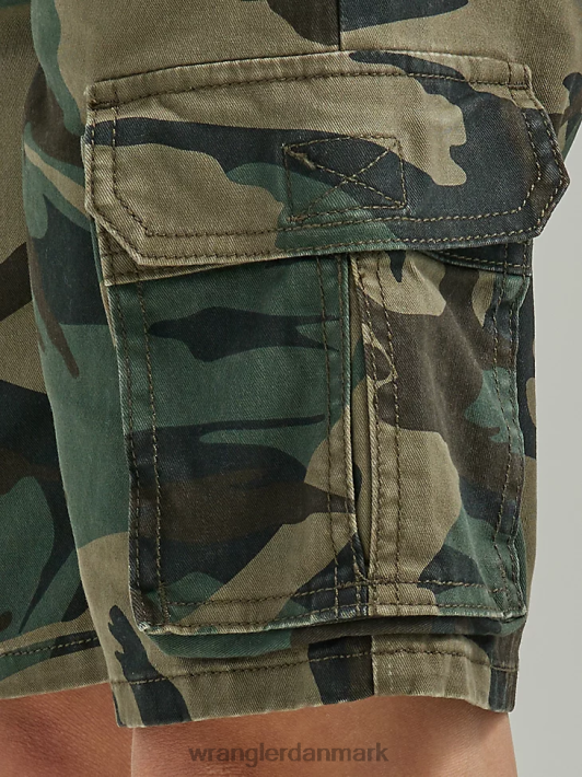 tøj Wrangler gamer cargo short (husky) jungle skov nat camo (112335583) drenge 06DT41011