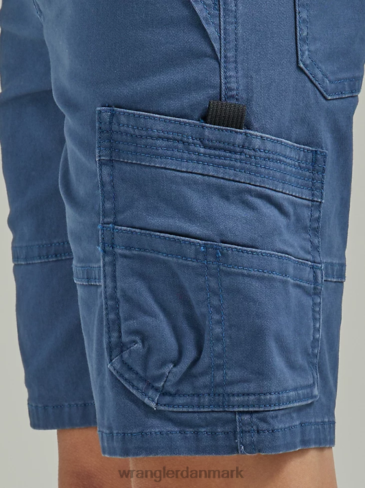 tøj Wrangler gamer cargo short (husky) mørkere denim (112335586) drenge 06DT4989