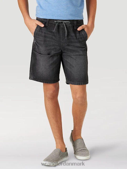 tøj Wrangler skatershorts med afslappet pasform sort (112317194) drenge 06DT41019