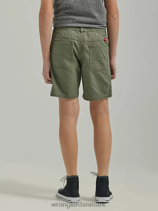 tøj Wrangler utility short (husky) oliven (112335702) drenge 06DT41031