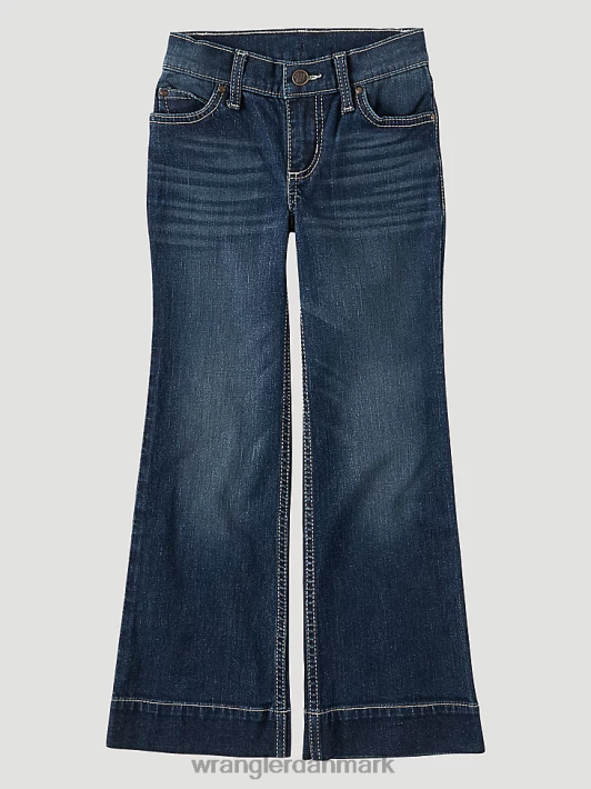 tøj Wrangler buksejean med brede ben jenna (112321497) piger 06DT41057