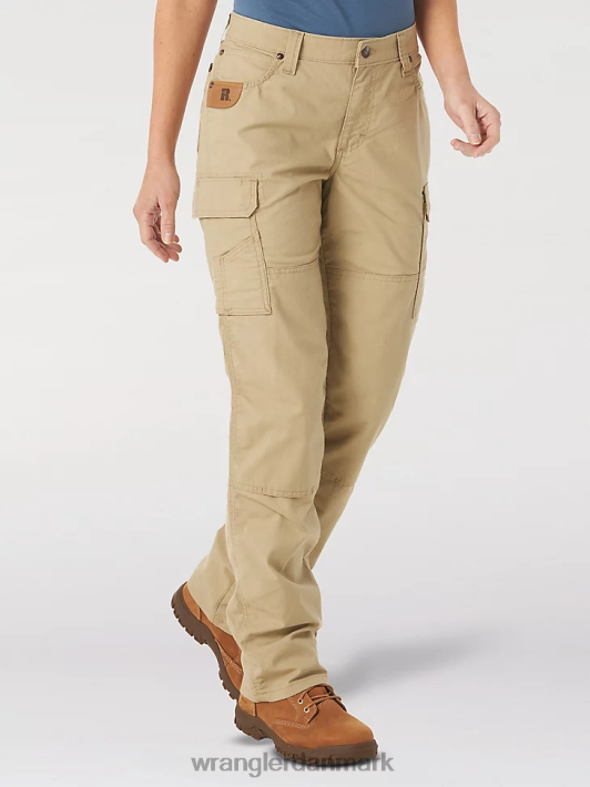 tøj Wrangler riggs workwear ripstop ranger cargo pant gylden kaki (3wf60gk) Kvinder 06DT4820