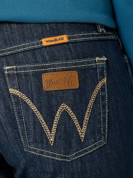 tøj Wrangler fr flammesikker mellemhøj bootcut jean skyllevask (10frw10rn) Kvinder 06DT4806