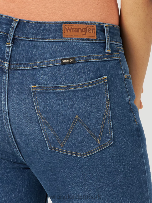 tøj Wrangler høj taljet fed støvlejean hudson (10mt1bthd) Kvinder 06DT4734