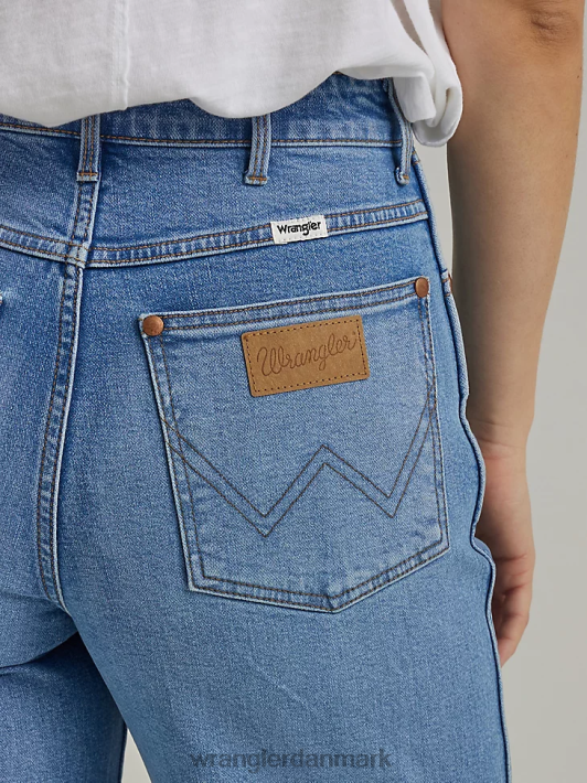 tøj Wrangler verdensomspændende 661 højtaljede jeans med brede ben ingen hensigter (112334598) Kvinder 06DT4773