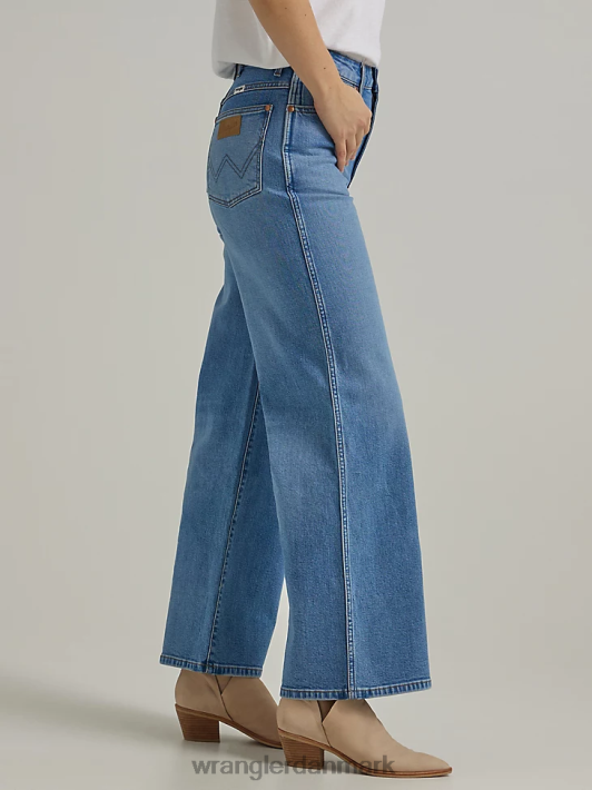 tøj Wrangler verdensomspændende 661 højtaljede jeans med brede ben ingen hensigter (112334598) Kvinder 06DT4773