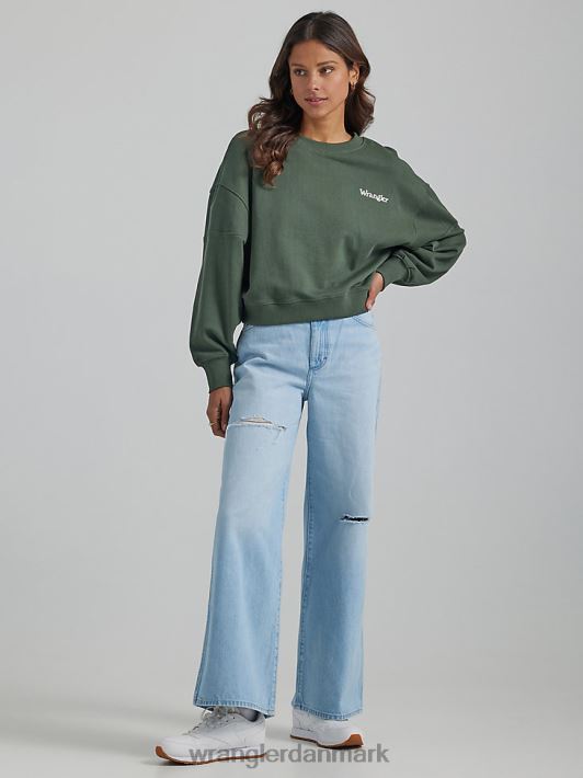 tøj Wrangler verdensomspændende 661 højtaljede jeans med brede ben mest elskede (112334597) Kvinder 06DT4772