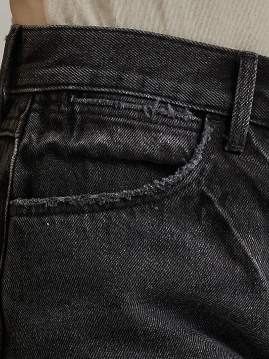 tøj Wrangler ødelagt denim rullekort måneskin (112334745) Kvinder 06DT4850