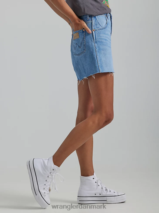 tøj Wrangler høj stige a-line cut-off kort mistet kontrollen (112334600) Kvinder 06DT4843