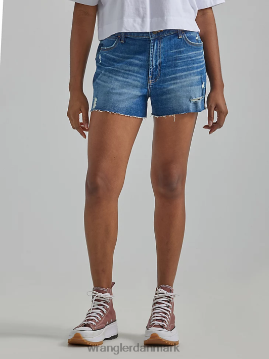 tøj Wrangler højtaljet vintage cut-off short grusvej (112327627) Kvinder 06DT4836