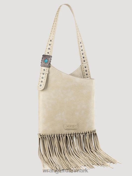 tilbehør Wrangler frynser besat på tværs tan (112351719) Kvinder 06DT4911