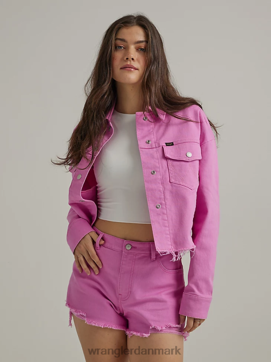 tøj Wrangler vestlig afgrødehytte bær (112333570) Kvinder 06DT4857