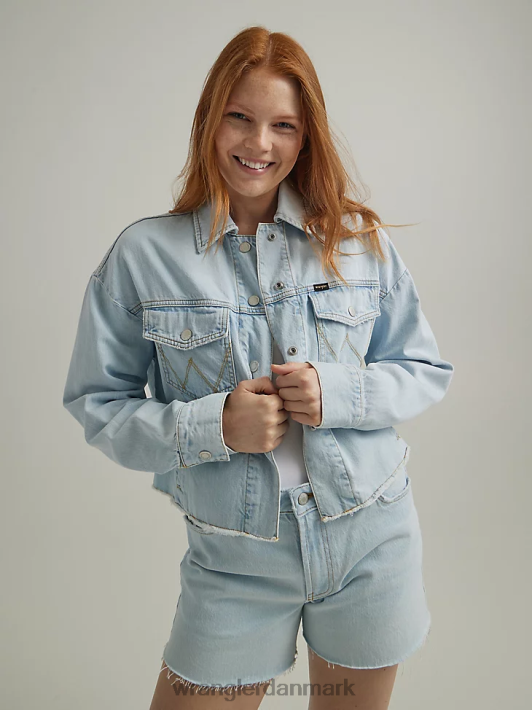 tøj Wrangler vestlig afgrødehytte iskold skygge (112333571) Kvinder 06DT4856