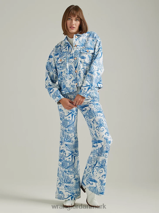 tøj Wrangler vestlig afgrødehytte iskold skygge (112333571) Kvinder 06DT4856