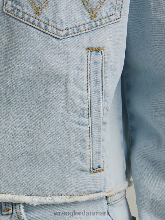tøj Wrangler vestlig afgrødehytte iskold skygge (112333571) Kvinder 06DT4856