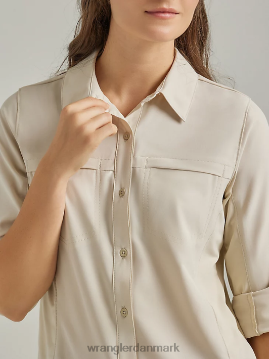 tøj Wrangler atg by trail skjorte havregryn (112333893) Kvinder 06DT4886