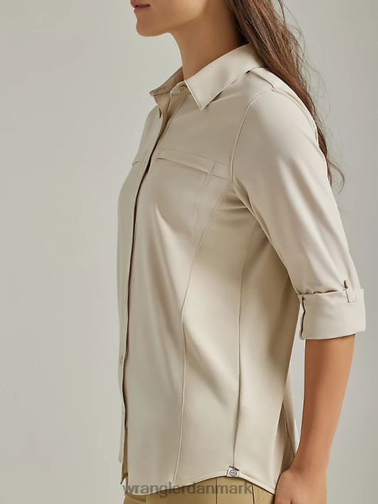 tøj Wrangler atg by trail skjorte havregryn (112333893) Kvinder 06DT4886