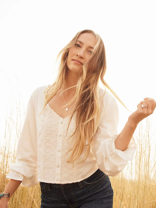 tøj Wrangler retro americana bandana western skjorte rød (112327234) Kvinder 06DT4882