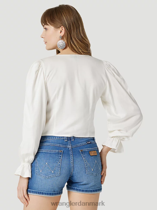 tøj Wrangler retro americana bandana western skjorte rød (112327234) Kvinder 06DT4882