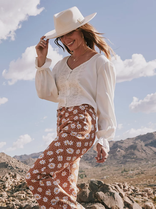 tøj Wrangler retro americana bandana western skjorte rød (112327234) Kvinder 06DT4882