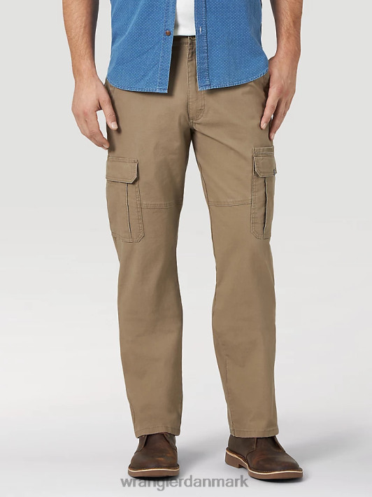 tøj Wrangler femstjernet premium flex cargobuks med afslappet pasform byg (70abwby) Mænd 06DT4223