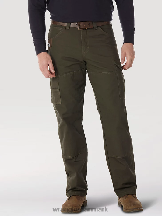 tøj Wrangler riggs arbejdstøj foret ripstop ranger pant loden (3w065ld) Mænd 06DT4680