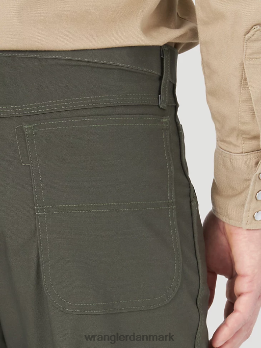 tøj Wrangler riggs arbejdstøj fr flammesikker tømrerbuks loden (fr3wacg) Mænd 06DT4263
