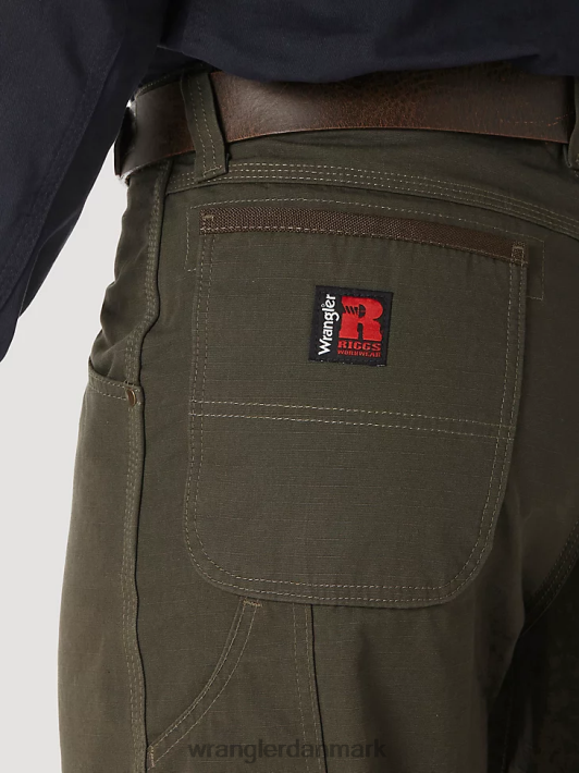 tøj Wrangler riggs arbejdstøj tømrerbukser loden (3w020ld) Mænd 06DT4267