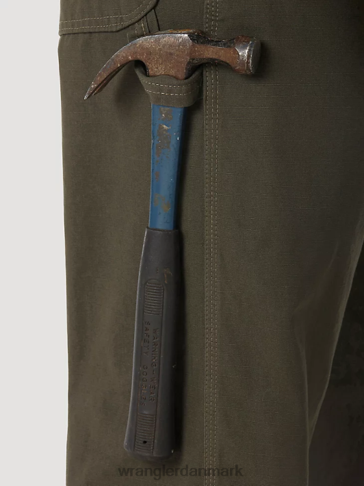 tøj Wrangler riggs arbejdstøj tømrerbukser loden (3w020ld) Mænd 06DT4267