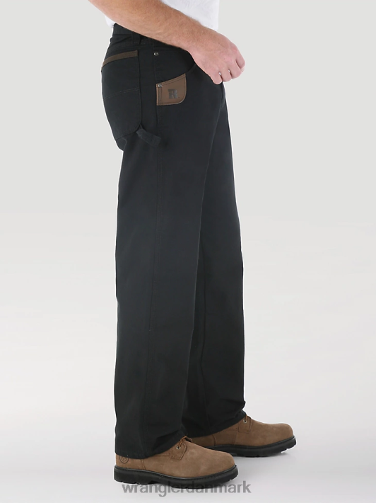 tøj Wrangler riggs arbejdstøj tømrerbukser sort (103w020bl) Mænd 06DT4270