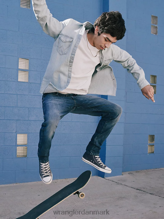 tøj Wrangler Heritage rødding jean med løs pasform rippet let vask (112335468) Mænd 06DT4185