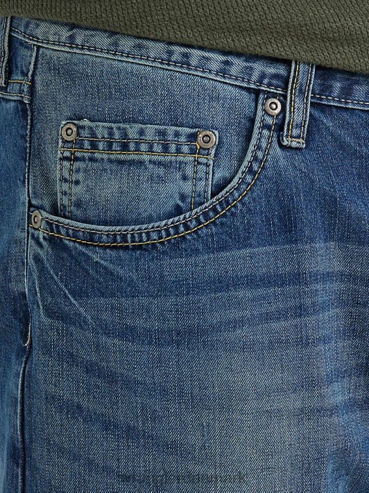 tøj Wrangler autentisk bootcut jean med afslappet pasform medium indigo (10zm4rbgi) Mænd 06DT4125