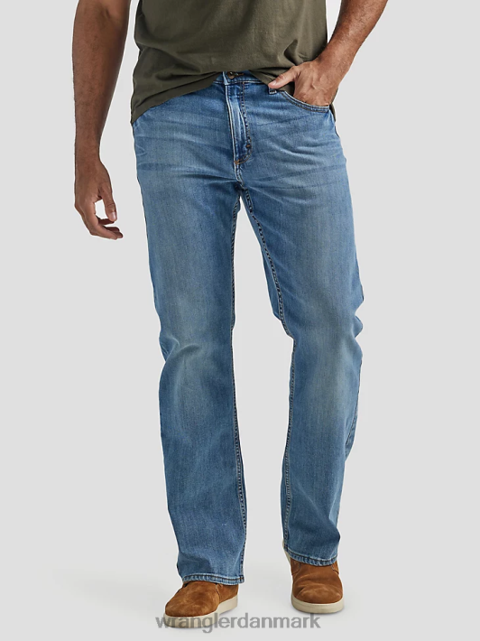 tøj Wrangler autentisk bootcut jean med afslappet pasform riptide (10zm4rbrp) Mænd 06DT4122