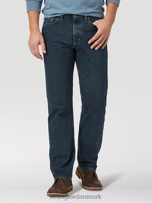 tøj Wrangler autentiske jeans i afslappet pasform storm (10zm200sm) Mænd 06DT4116
