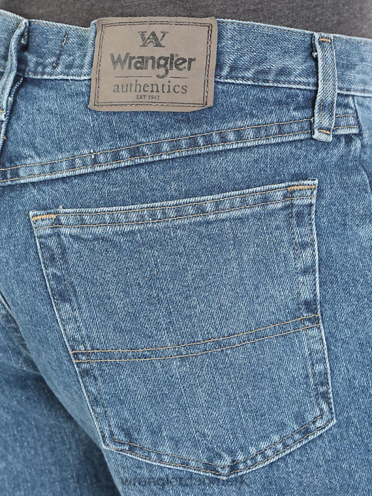 tøj Wrangler autentiske jeans i afslappet pasform vintage sten (10zm200vs) Mænd 06DT4111