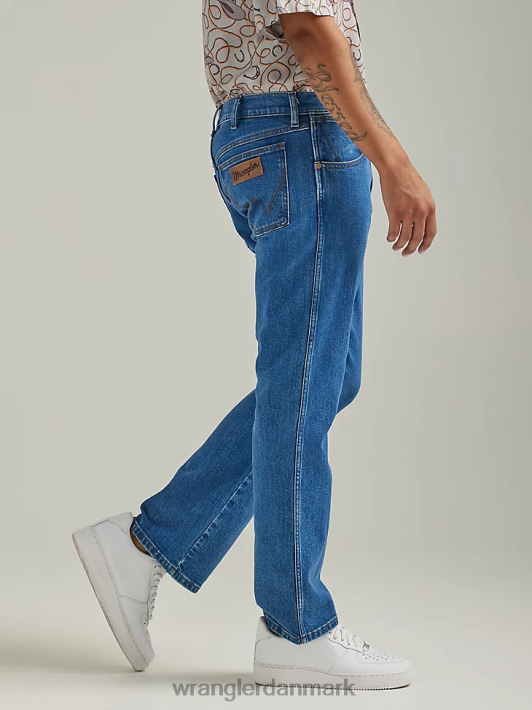 tøj Wrangler autentiske regular fit bomuldsjeans sort (10zm100bk) Mænd 06DT4147