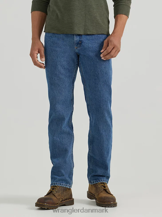 tøj Wrangler autentiske regular fit bomuldsjeans stenvask mørk (10zm100sw) Mænd 06DT4153