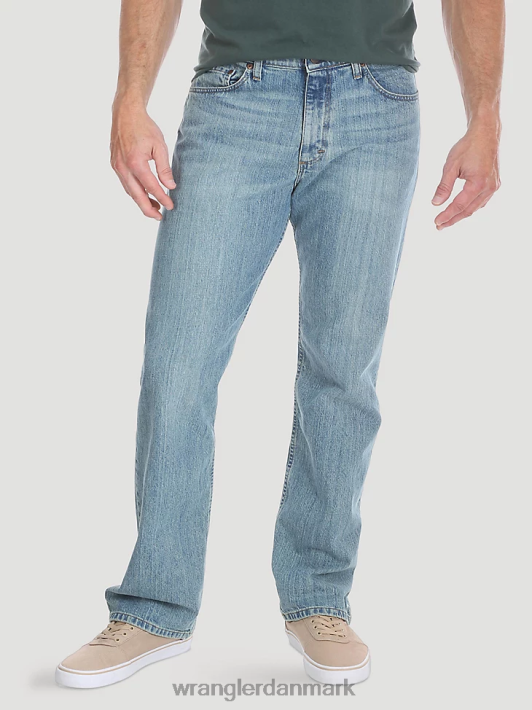 tøj Wrangler autentiske regular fit komfort talje jean kridtblå (10zm1csch) Mænd 06DT4206