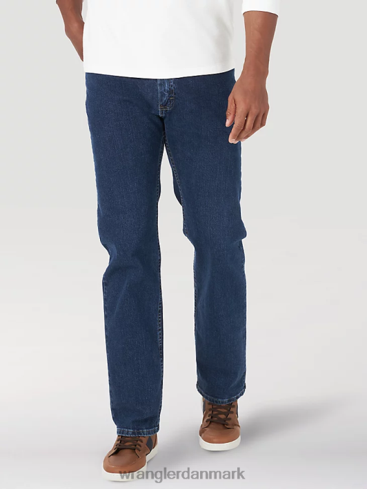 tøj Wrangler autentiske regular fit komfort talje jean mørk stenvask (10zm1csds) Mænd 06DT4208