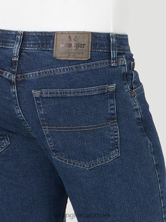 tøj Wrangler autentiske regular fit komfort talje jean mørk stenvask (10zm1csds) Mænd 06DT4208