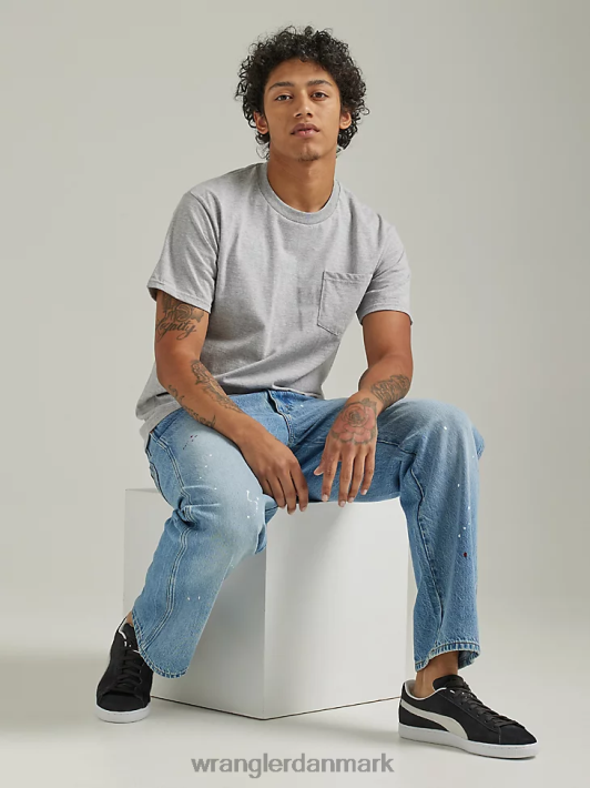 tøj Wrangler ødelagt jean med løs pasform sletter (112332241) Mænd 06DT4144